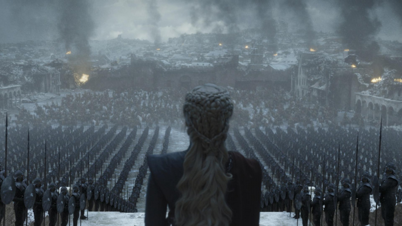 シーズン8でデナーリス・ターガリエンを演じたエミリア・クラーク'Game of Thrones.'