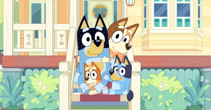 Les Heelers sur'Bluey'