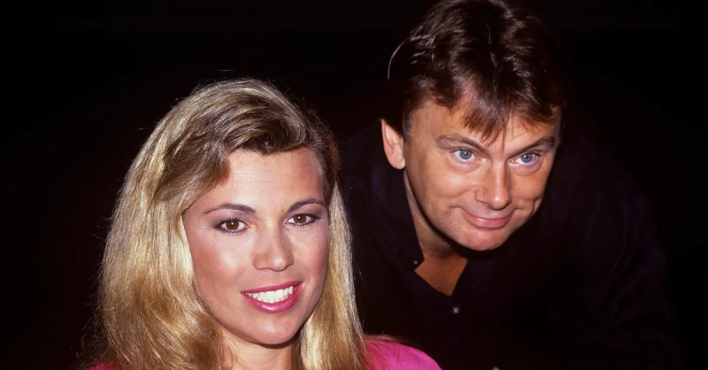 Vanna White a Pat Sajak odfotografovali Walter McBride v roku 1990