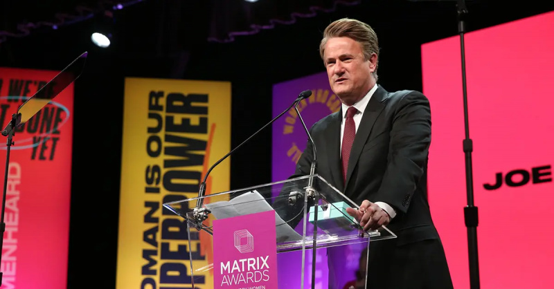 Joe Scarborough en los premios Matrix en 2018.