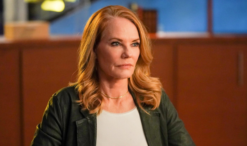   Marg Helgenberger Catherine Willowsina toisella kaudella'CSI:Vegas'.