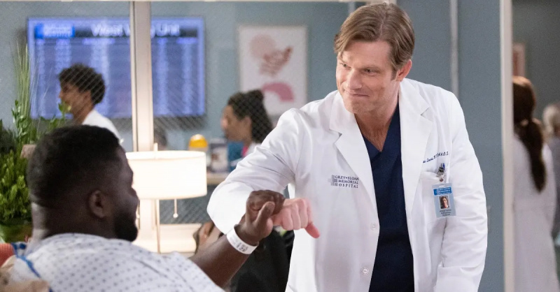 लिंक के रूप में क्रिस कार्मैक'Grey's Anatomy'