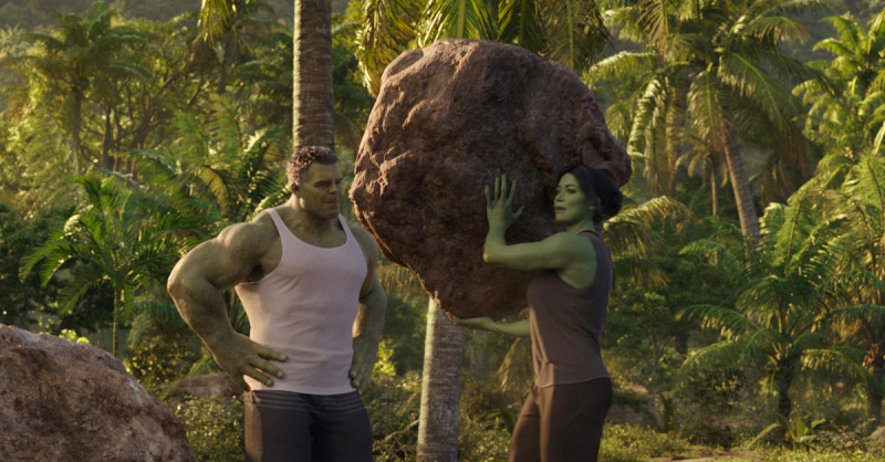 Markas Ruffalo ir Tatiana Maslany'She-Hulk'