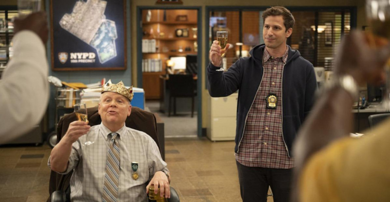 Hitchcock e Jake entrano'Brooklyn Nine-Nine'