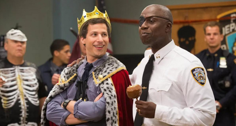 Jake e Holt dentro'Brooklyn Nine-Nine'