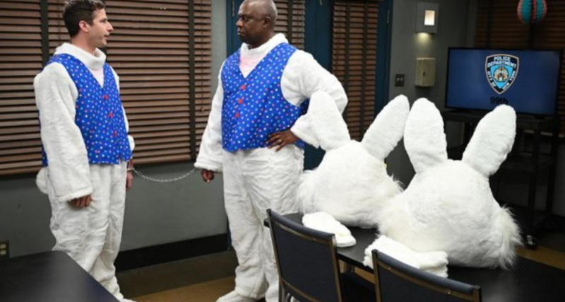 Jake e Holt dentro'Brooklyn Nine-Nine'