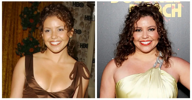 Justina Machado menor y mayor