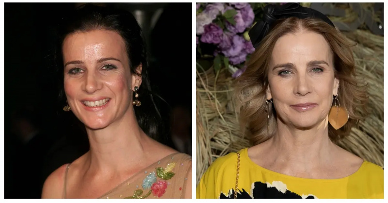 Rachel Griffiths más joven y mayor