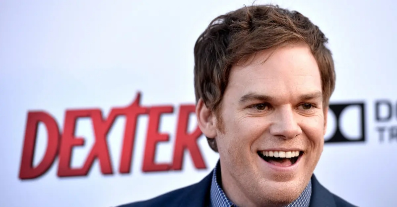 Michael C. Hall em um'Dexter' event
