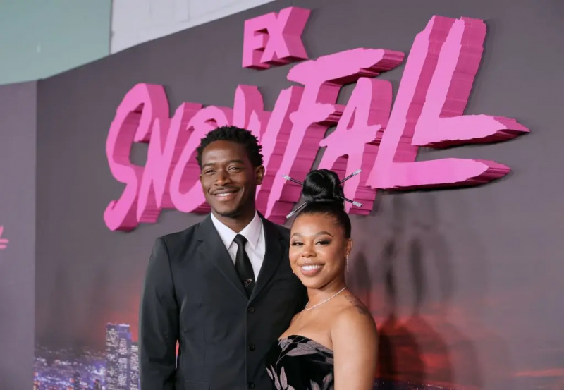 Damson Idris és Gail Bean részt vesz az FX-ben's 'Snowfall' Season 5 Premiere