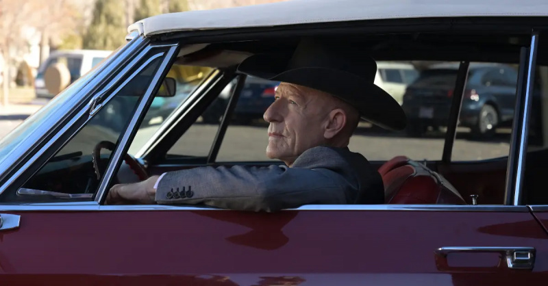 Lyle Lovett sebagai Tex di'Big Sky: Deadly Trails'