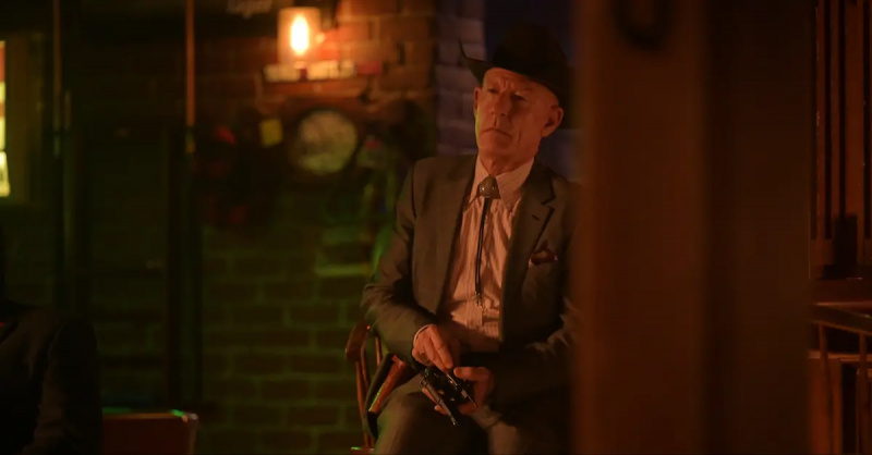 Lyle Lovett sebagai Tex di'Big Sky: Deadly Trails'