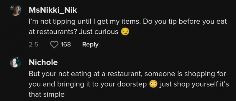 instacart item no tip mrazivý