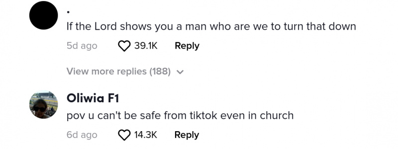 biserica tiktoker crush tinder