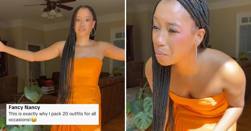 'No confíes en los hombres': el novio de la mujer le dice que use un vestido naranja para el funeral 'no tradicional', ella lo lamenta