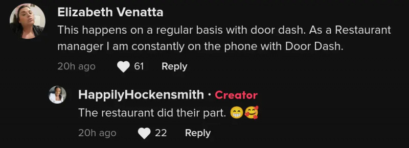 doordash pf zmienia kradzież