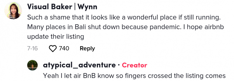 airbnb ghost town bali