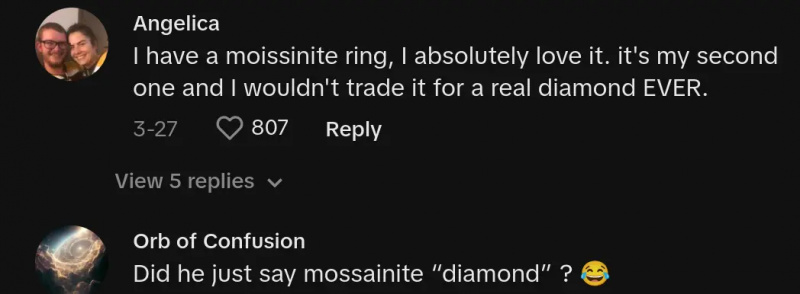moissanit mai bun decât diamantele
