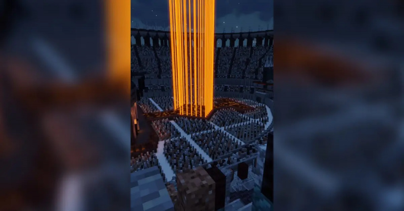 Taylor kikapcsolódása's Era's Tour in 'Minecraft' by Kingdoms of Altera on TikTok