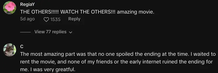 第六感第一次反应
