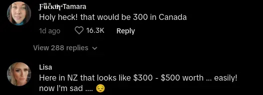 अंग्रेज़ महिला दिखाती है कि ब्रिटेन में $100 का किराना सामान कैसा दिखता है