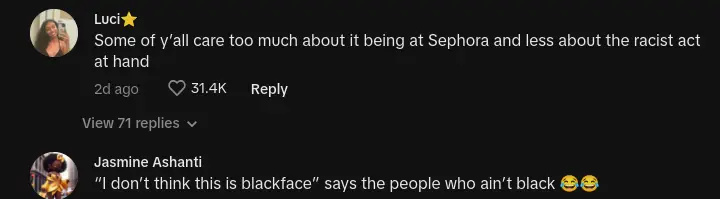 підлітковий макіяж Sephora blackface