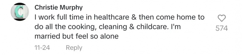 tiktok comment ginagawa ng mga babae ang lahat ng domestic labor