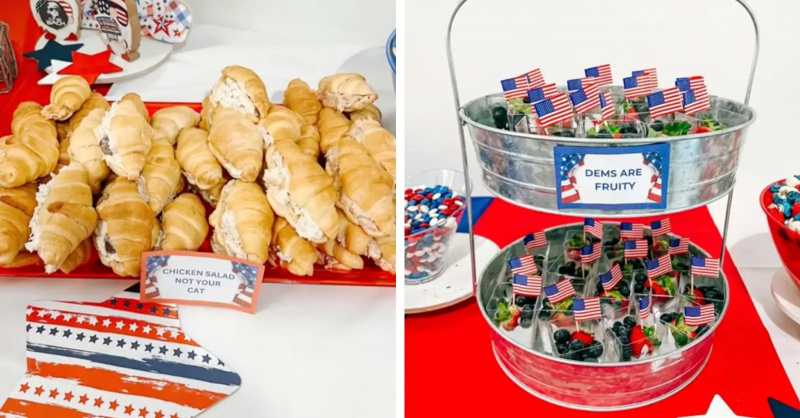 mga meryenda sa party ng kaarawan ni trump
