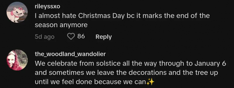 haciendo mal los días de navidad