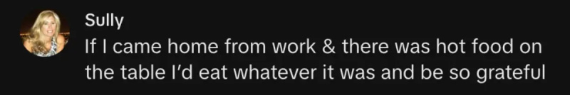 Screenshot sa ilalim ng mga text ng asawa ugh pagkatapos malaman kung ano's for dinner TikTok