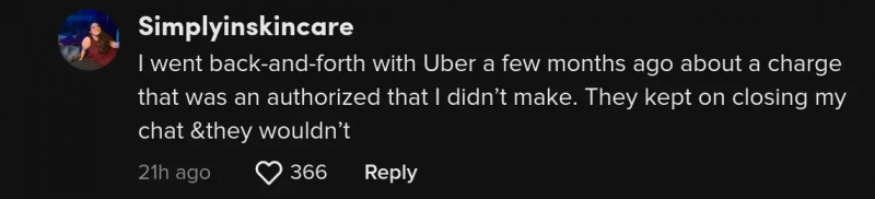 uber makan pelanggan mendapat biaya tambahan dolar