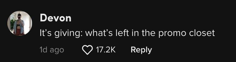 Commentaire TikTok