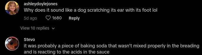 אישה מקליט ילד's Panda Express Chicken "Making Sounds"