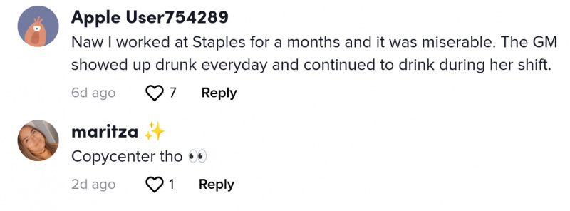 TikToker, Staples'ta Gördüğü 'Prenses' Tedavisinin Burayı Çalışmak İçin Harika Bir Yer Yaptığını Söyledi