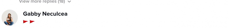 Um TikToker comentando sobre casal's red flag post