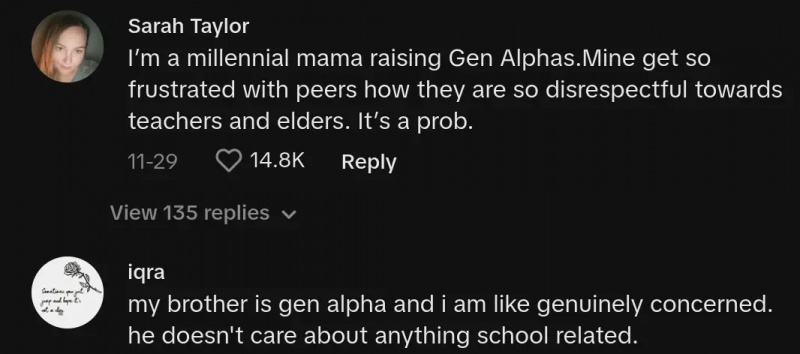 gen alfa elgesio problema