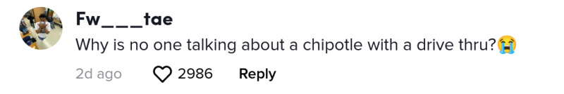 un travailleur chipotle fait exploser le piratage de tiktok