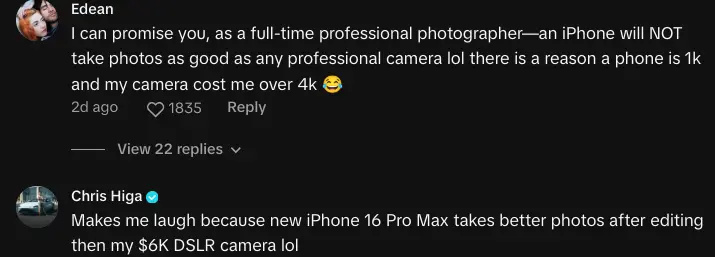 servizio fotografico iPhone fotografo professionista