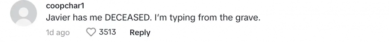Un commentatore di Christal's post
