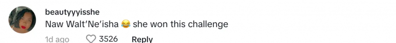Un commentatore di Christal's post