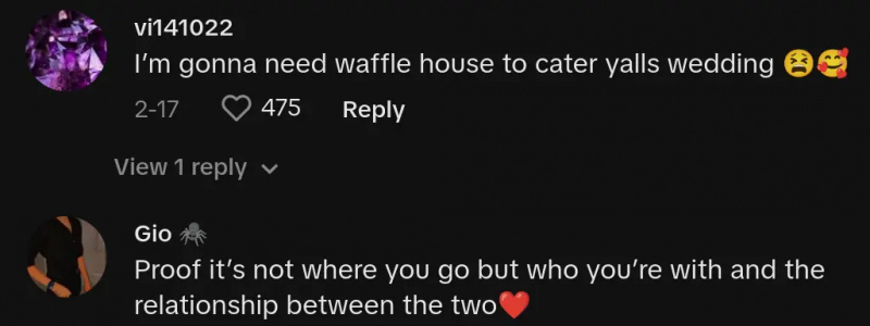 Reakcija žena na prijedlog Waffle House kolektivno topi srca diljem interneta