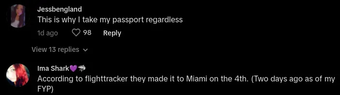 被困在巴哈马但没有护照的旅客
