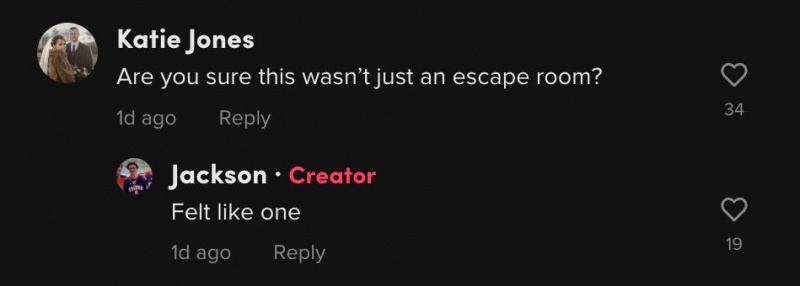 comentario de tik tok